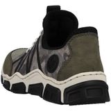 Rieker L0657 Lage trekkingschoenen voor dames, Groen