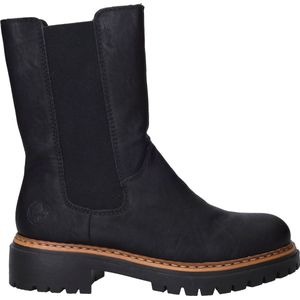 Rieker - Dameslaarzen - Zwart - Synthetisch