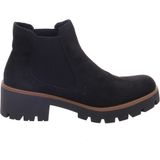 Rieker - Chelsea Boots - Bruin / Zwart - Imitatieleer - Blokhak