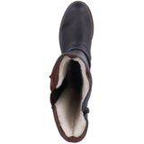 Rieker DAMES Laarzen Z4774, Vrouwen Winterlaarzen,waterafstotend,riekerTEX,winterlaarzen,veterlaarzen,gevoerde,warme,Zwart (schwarz / 00),41 EU / 7.5 UK