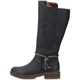 Rieker DAMES Laarzen Z4774, Vrouwen Winterlaarzen,waterafstotend,riekerTEX,winterlaarzen,veterlaarzen,gevoerde,warme,Zwart (schwarz / 00),41 EU / 7.5 UK