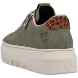 Rieker - M1952 - Loafers - Groen - Kunstleer - Ritssluiting