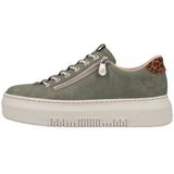 Rieker - M1952 - Loafers - Groen - Kunstleer - Ritssluiting