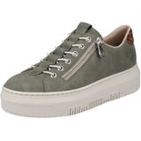 Rieker - M1952 - Loafers - Groen - Kunstleer - Ritssluiting