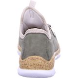 Rieker - Dames Slip-On Sportschoenen - Saliegroen - Imitatieleer