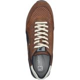 Rieker - Bruine Sneakers - Leer - Heren