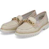Rieker - Loafers - Beige - Leer