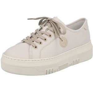 Rieker Dames M1926 Sneakers, wit, 39 EU