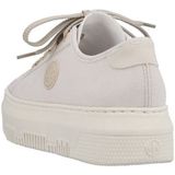 Rieker Plateausneaker, aus Canvas, Freizeitschuh, Halbschuh, Schnürschuh