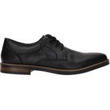 Rieker - Veterschoenen - Zwart - Leer en Kunstleer