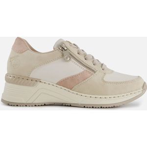 Rieker Sneakers beige Synthetisch - Dames - Maat 39