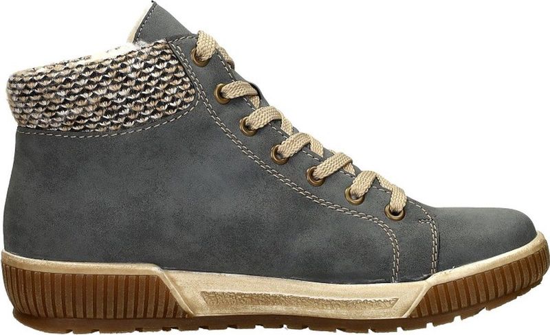Rieker Veterschoenen Hoog Veterschoenen Hoog - licht blauw