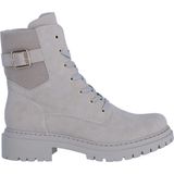 Rieker - Casual Gesloten Booties - Beige - Synthetisch - Zijrits - Decoratieve Gesp
