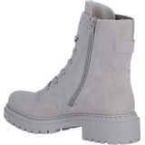 Rieker - Casual Gesloten Booties - Beige - Synthetisch - Zijrits - Decoratieve Gesp