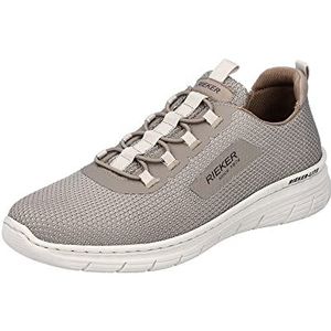 Rieker 13154 Sneakers voor heren, beige, 43 EU