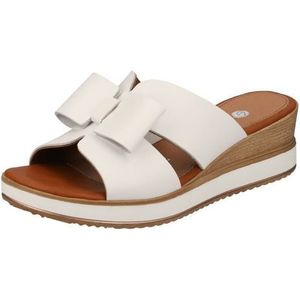 Remonte Pantolette, Keilabsatz, Sommerschuh mit schöner Zierschleife