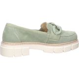 Rieker Instappers groen Suede - Dames - Maat 39