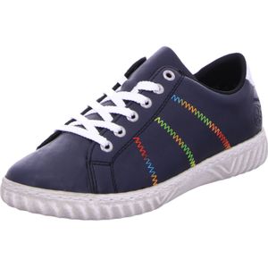 Rieker Dames N0910 Sneakers, blauw, 38 EU
