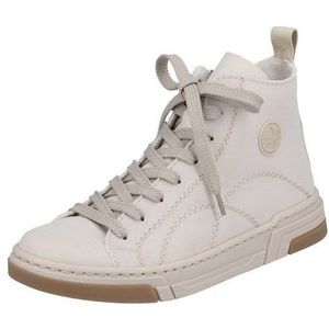 Rieker Dames N3944 Sneakers, wit, 39 EU