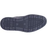 Rieker Sneakers - Blauw - Veterschoen - Textiel