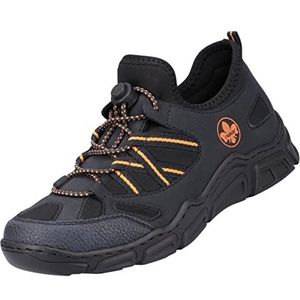 Rieker Dames L0656 Trekking Lage Schoenen, Blauw, 36.5 EU