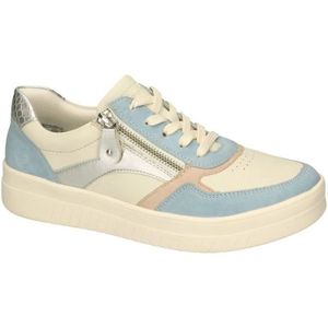 Remonte -Dames - blauw licht - sneakers - maat 38