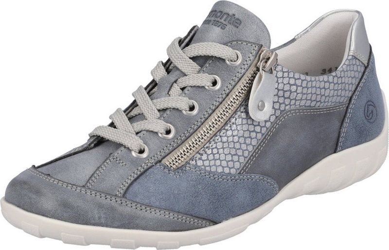 Remonte - R3410-14 - Sneakers - Blauw/Combi - Textiel/Leer