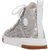 Rieker - N3945 - Damessneakers - Grijs - Synthetisch - Ritssluiting