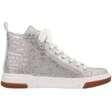 Rieker - N3945 - Damessneakers - Grijs - Synthetisch - Ritssluiting