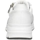 Rieker 48134 Low-Top sneakers voor dames, lage schoenen, losse inlegzool, wit 81, 41 EU