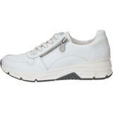 Rieker - 48134 Sneakers - Wit - Textiel - Uitneembaar Voetbed