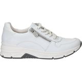 Rieker - 48134 Sneakers - Wit - Textiel - Uitneembaar Voetbed