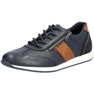 Rieker Sneaker, mit Reißverschluss, Freizeitschuh, Halbschuh, Schnürschuh