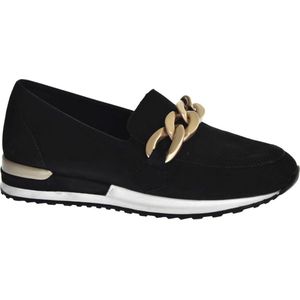 Instappers - Effen - Suède - Platte Hak - Flexibele Zool