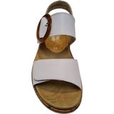 Remonte - Sleehaksandaaltjes - Zomerschoen - Wit - Klittenbandsluitingen