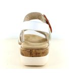 Remonte - Sleehaksandaaltjes - Zomerschoen - Wit - Klittenbandsluitingen