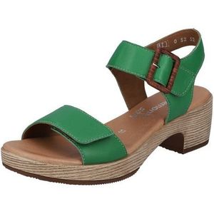 Remonte Sandalen Hak Sandalen Hak - groen - Maat 42