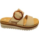 Remonte Pantolette, Keilabsatz, Sommerschuh, Schlappen mit Zierschnalle