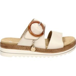 Remonte Pantolette, Keilabsatz, Sommerschuh, Schlappen mit Zierschnalle