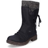 Rieker - RiekerTEX Z4773 - Winterlaarzen - Zwart 01 - Waterdicht - Textiel