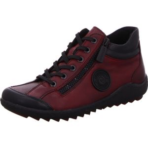 Remonte Dames R1477 Sneakers, Rood combi 35, 42 EU