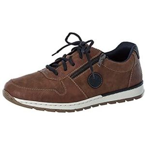 Rieker B2114 Sneakers voor heren, bruin, 46 EU