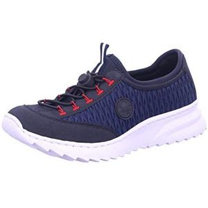 Rieker N6072 damessneakers, blauw 14