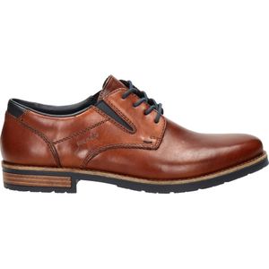 Rieker Veterschoenen cognac Leer