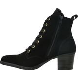 Rieker dames veterboot - Zwart - Maat 37