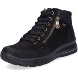 Rieker - L7701 - Korte Laarzen - Zwart - Waterafstotend - Ritssluiting