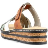 Rieker - 62989 - Slippers - Meerkleurig - Synthetisch - Lente-Zomer 2022
