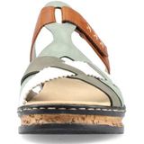 Rieker - 62989 - Slippers - Meerkleurig - Synthetisch - Lente-Zomer 2022