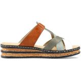 Rieker - 62989 - Slippers - Meerkleurig - Synthetisch - Lente-Zomer 2022