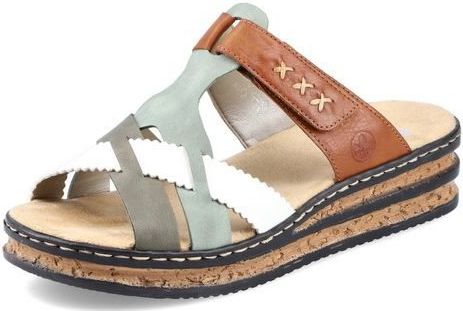 Rieker - 62989 - Slippers - Meerkleurig - Synthetisch - Lente-Zomer 2022